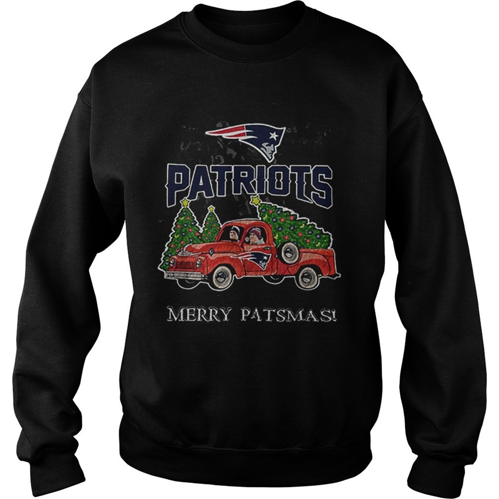 New England Patriots truck merry patsmas Christmas shirt