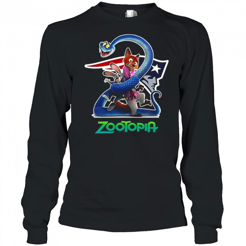 new-england-patriots-zootopia-2-t-shirt-q3p19qof New England Patriots Zootopia 2 T-Shirt