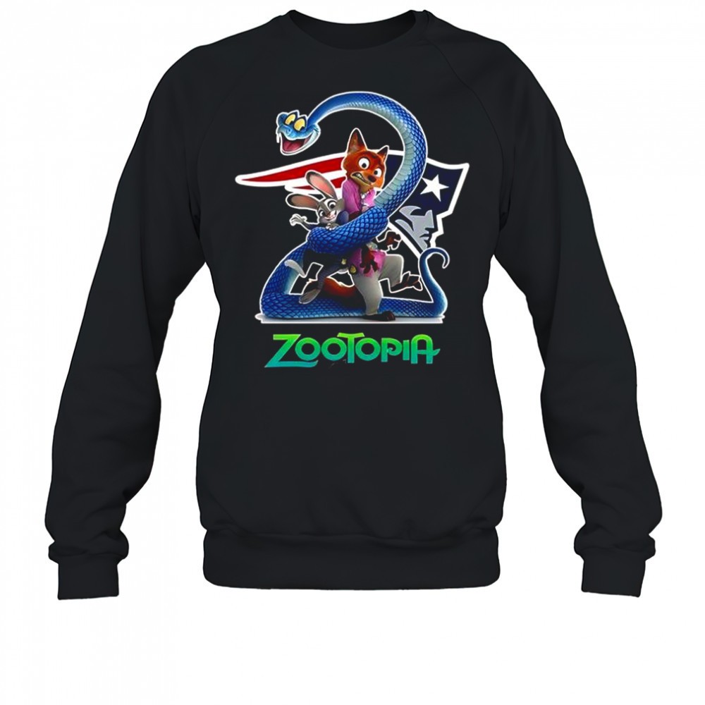 new-england-patriots-zootopia-2-t-shirt-q3p19qof New England Patriots Zootopia 2 T-Shirt