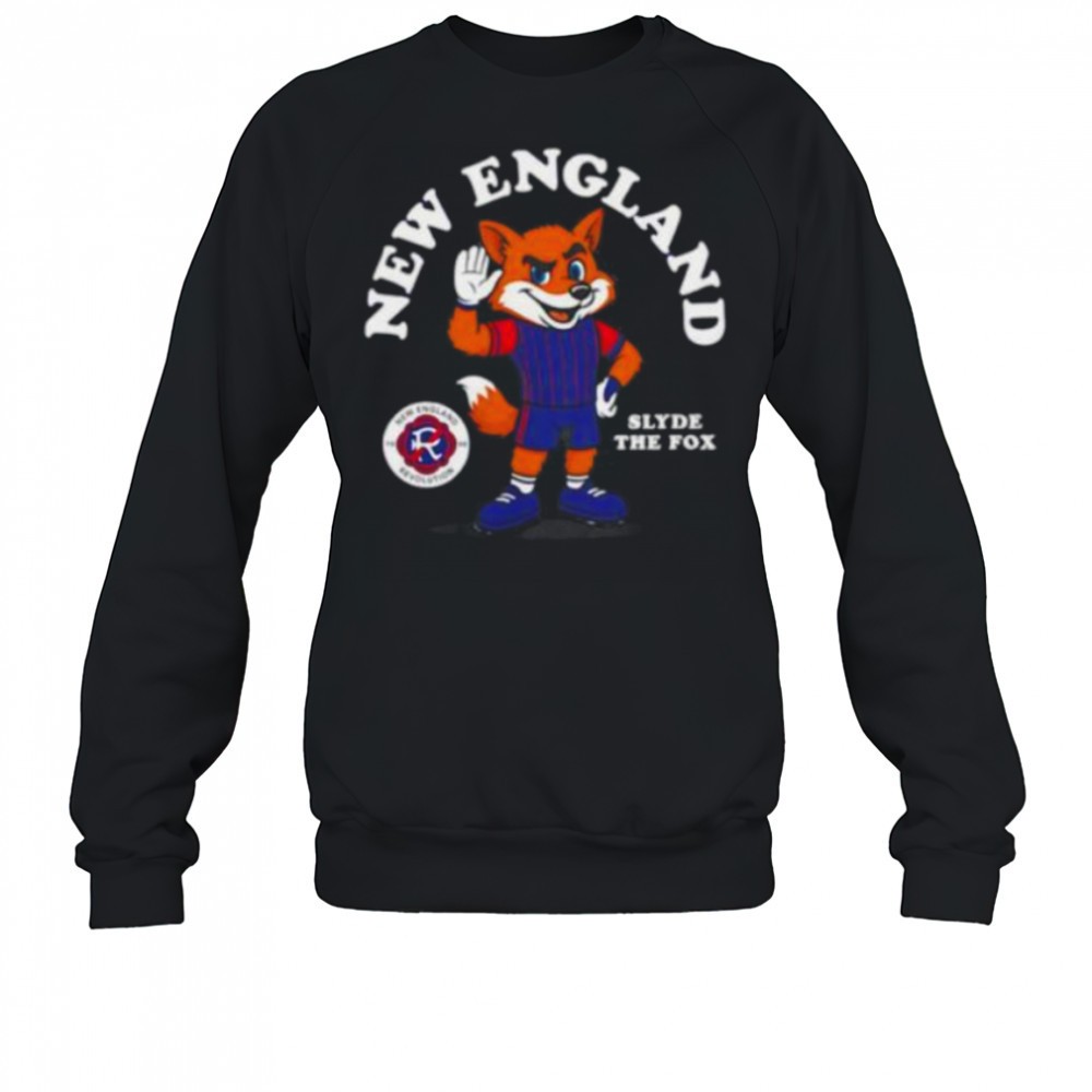 new-england-revolution-slyde-the-fox-mascot-shirt-5forkyja New England Revolution Slyde the Fox mascot shirt