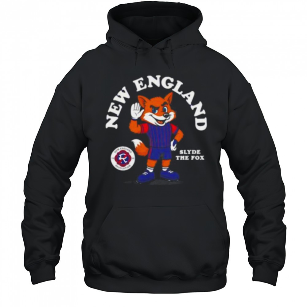 New England Revolution Slyde the Fox mascot shirt