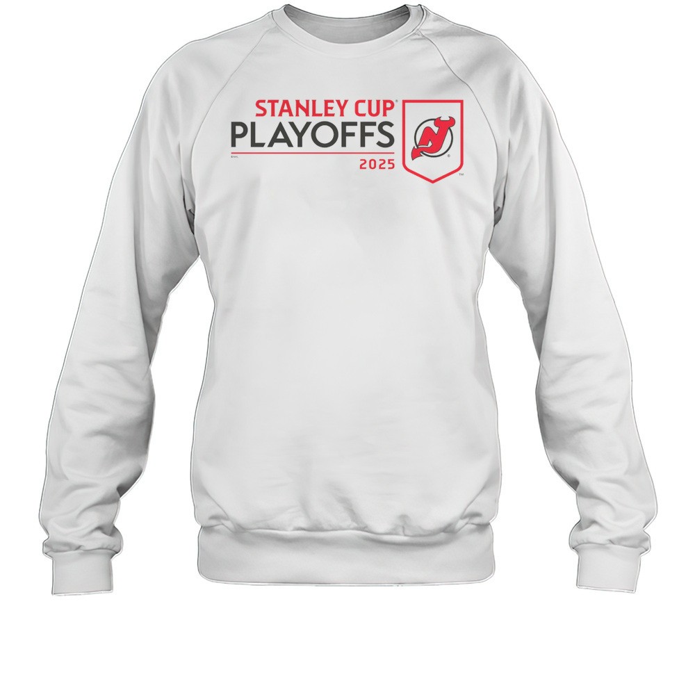 New Jersey Devils 2025 Stanley Cup Playoffs Logo Shirt