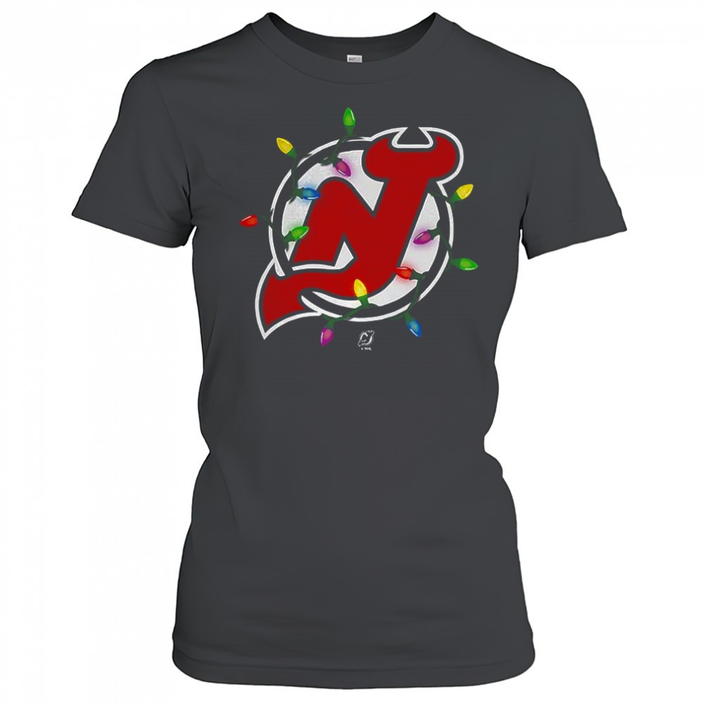 new-jersey-devils-logo-holiday-merry-christmas-lights-shirt-n4aolqqk New Jersey Devils logo Holiday Merry Christmas lights shirt