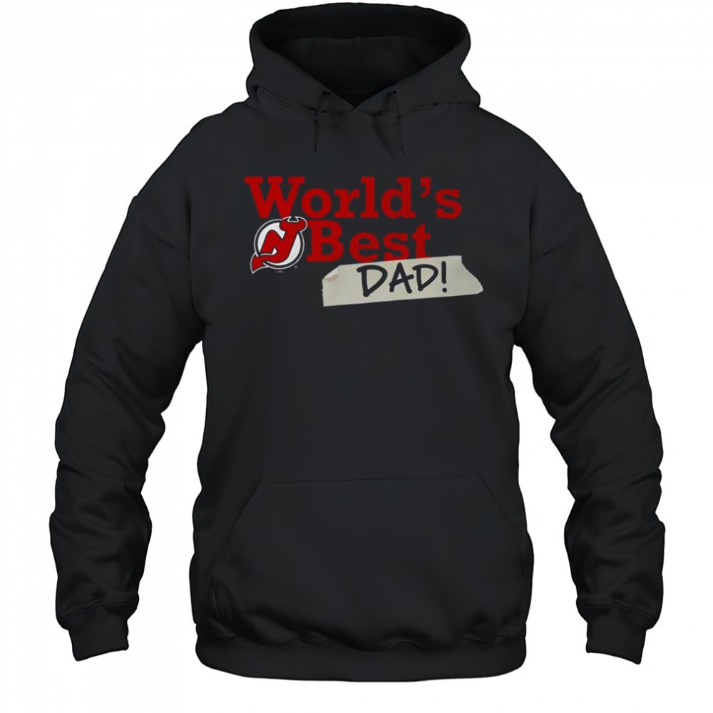 New Jersey Devils Worlds Best Dad T-Shirt