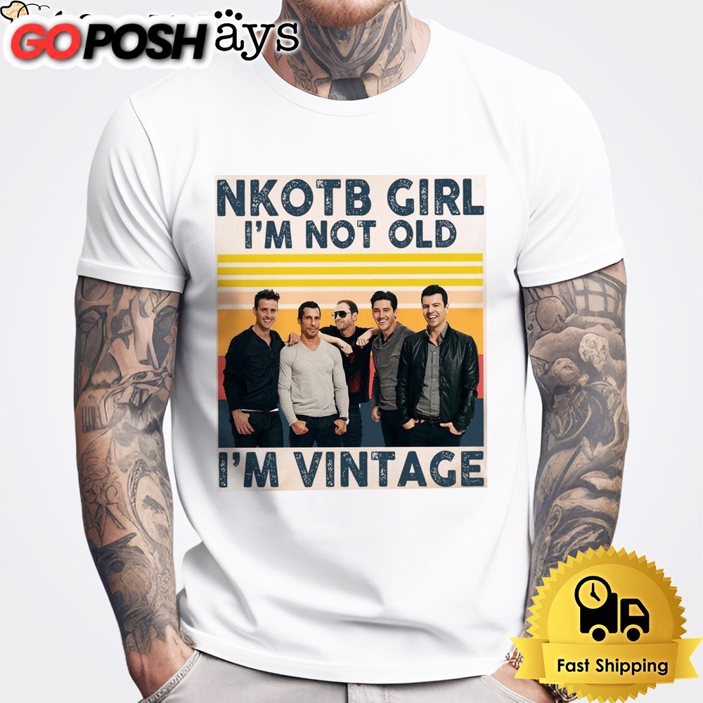 New Kids On The Block 40Th Anniversary Unisex -Shirt