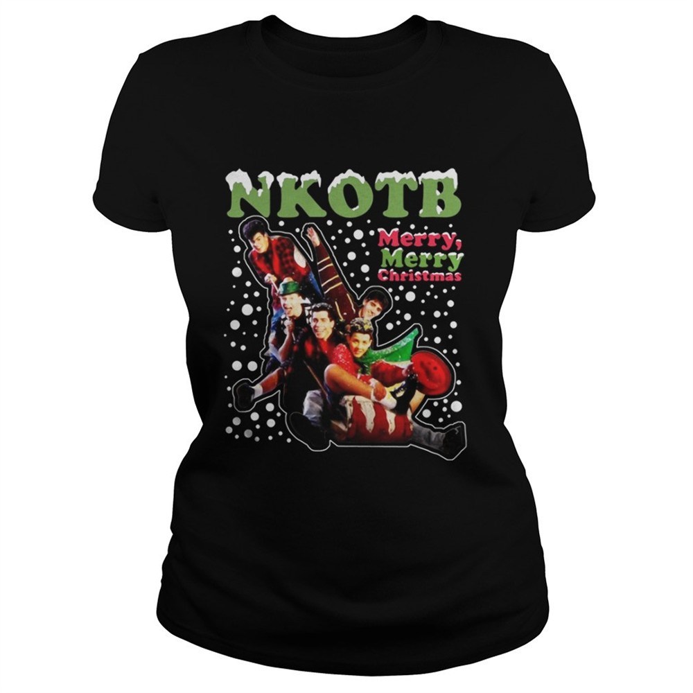 New Kids On The Block Merry Merry Christmas shirt