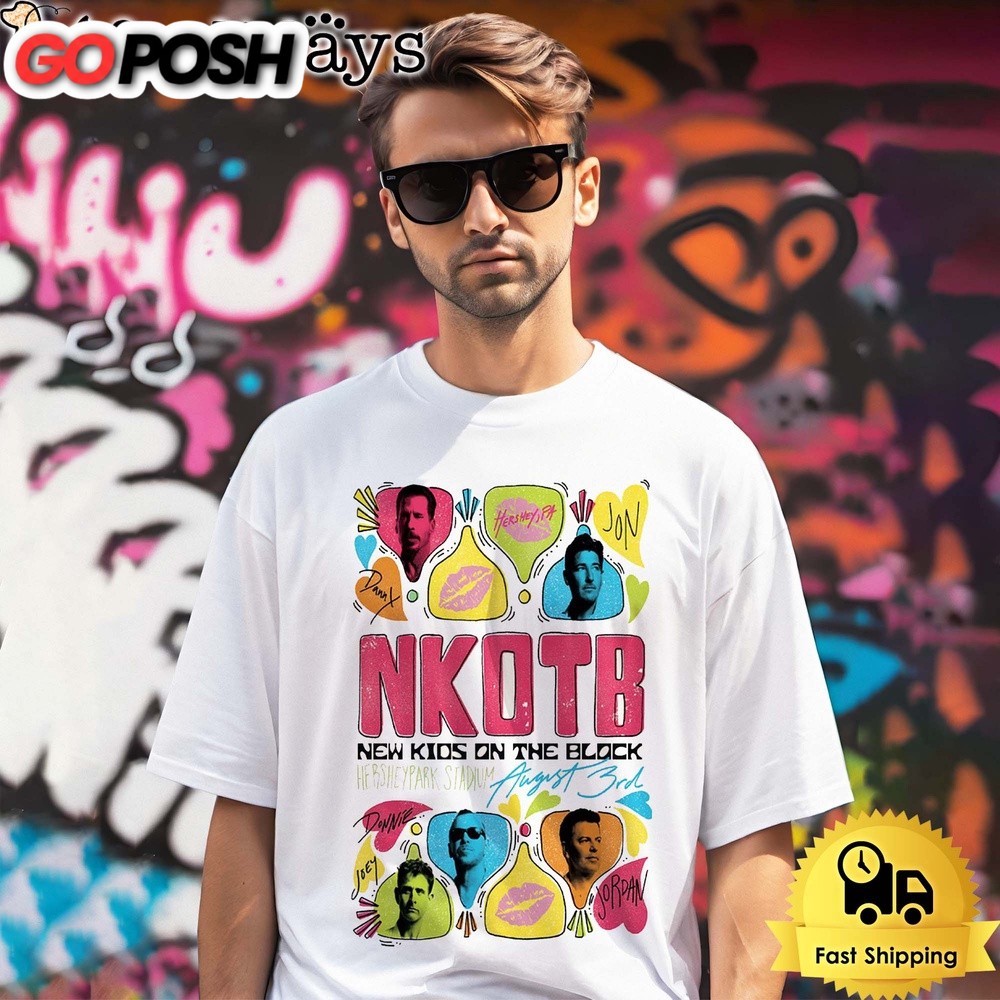 New Kids On The Block Tour At Hersheypark Stadium In Hershey PA Unisex T-Shirt
