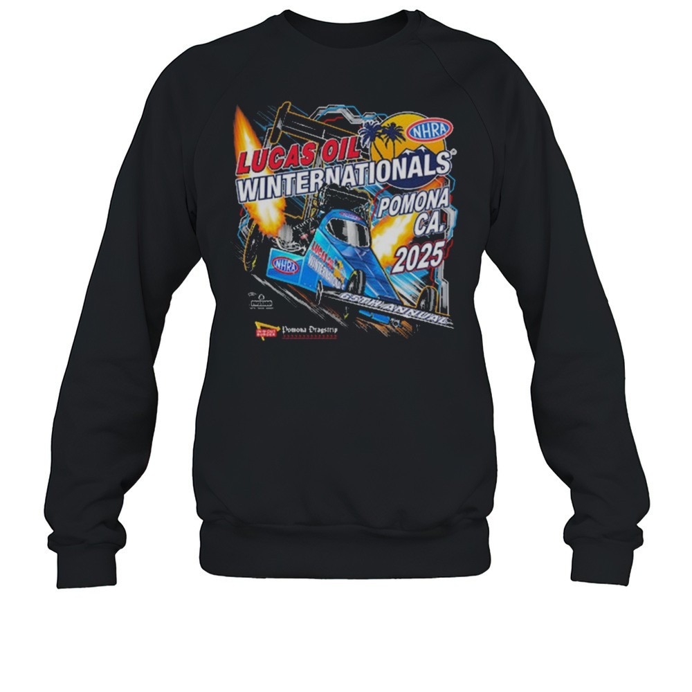 New Nitromall NHRA Lucas Oil Winternationals Event Pomona CA 2025 Graphic T-shirt