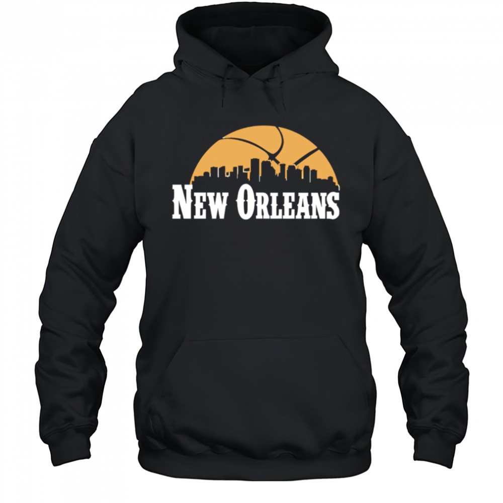New Orleans Pelicans Cityscape Skyline style 2025 shirt