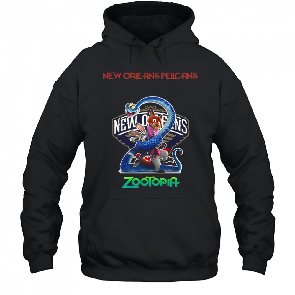 New Orleans Pelicans Zootopia 2 T-Shirt