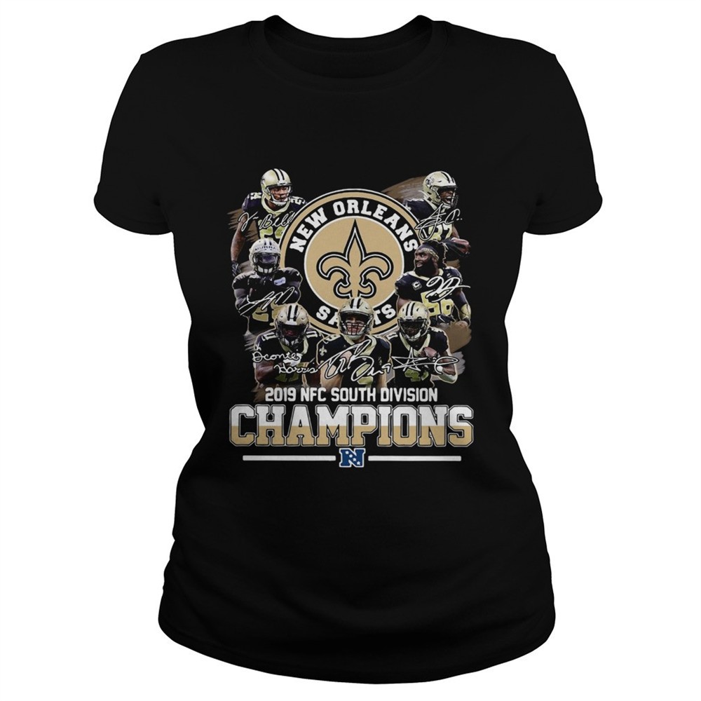 new-orleans-saints-2019-nfc-south-division-champions-signatures-shirt-iswavrn1 New Orleans Saints 2019 NFC south division Champions signatures shirt