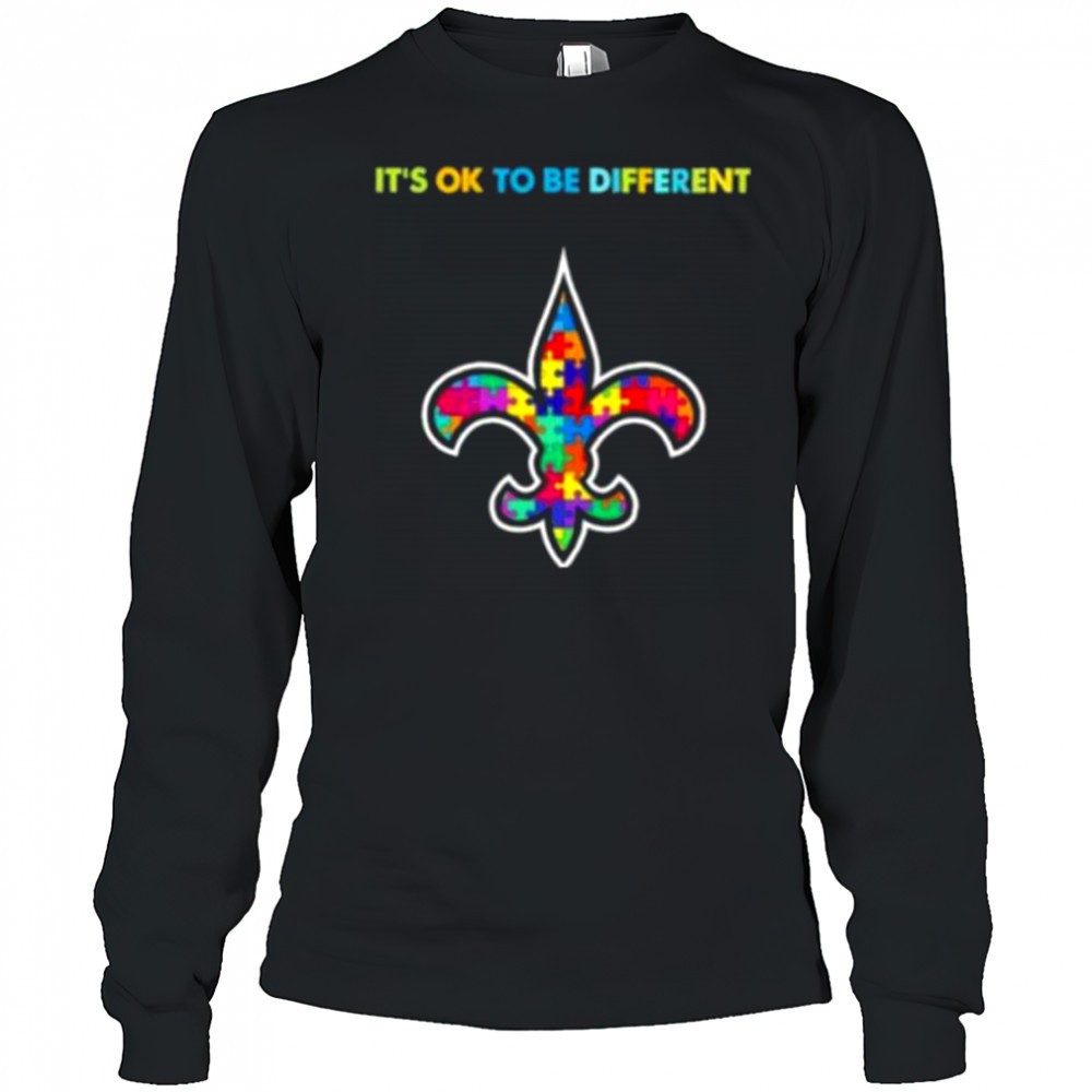 new-orleans-saints-autism-awareness-its-ok-to-be-different-shirt-zzn2vkp2 New Orleans Saints Autism awareness Its ok to be different Shirt