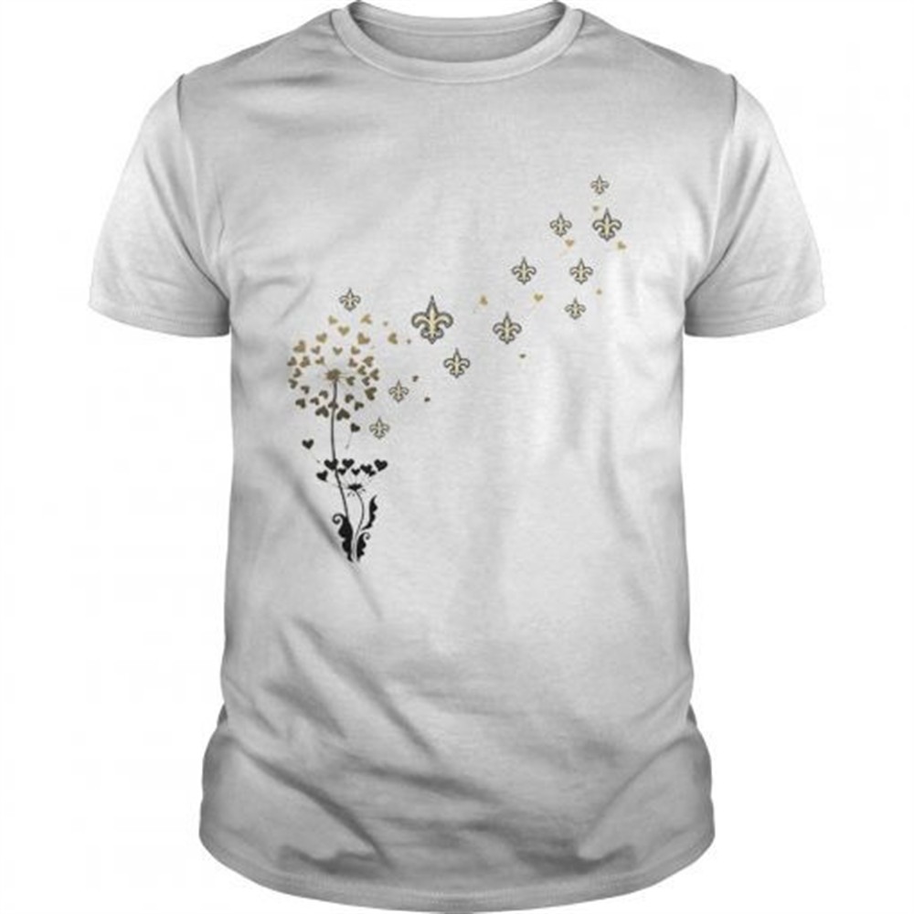 new-orleans-saints-dandelion-flower-shirt-t8qb4vza New Orleans Saints dandelion flower shirt