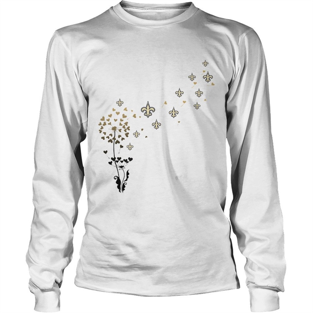 new-orleans-saints-dandelion-flower-shirt-t8qb4vza New Orleans Saints dandelion flower shirt