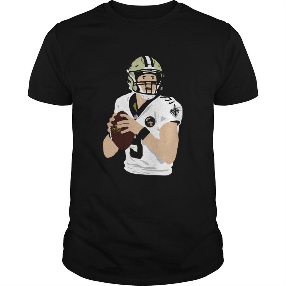 new-orleans-saints-drew-brees-shirt-60147xjb New Orleans Saints Drew Brees shirt