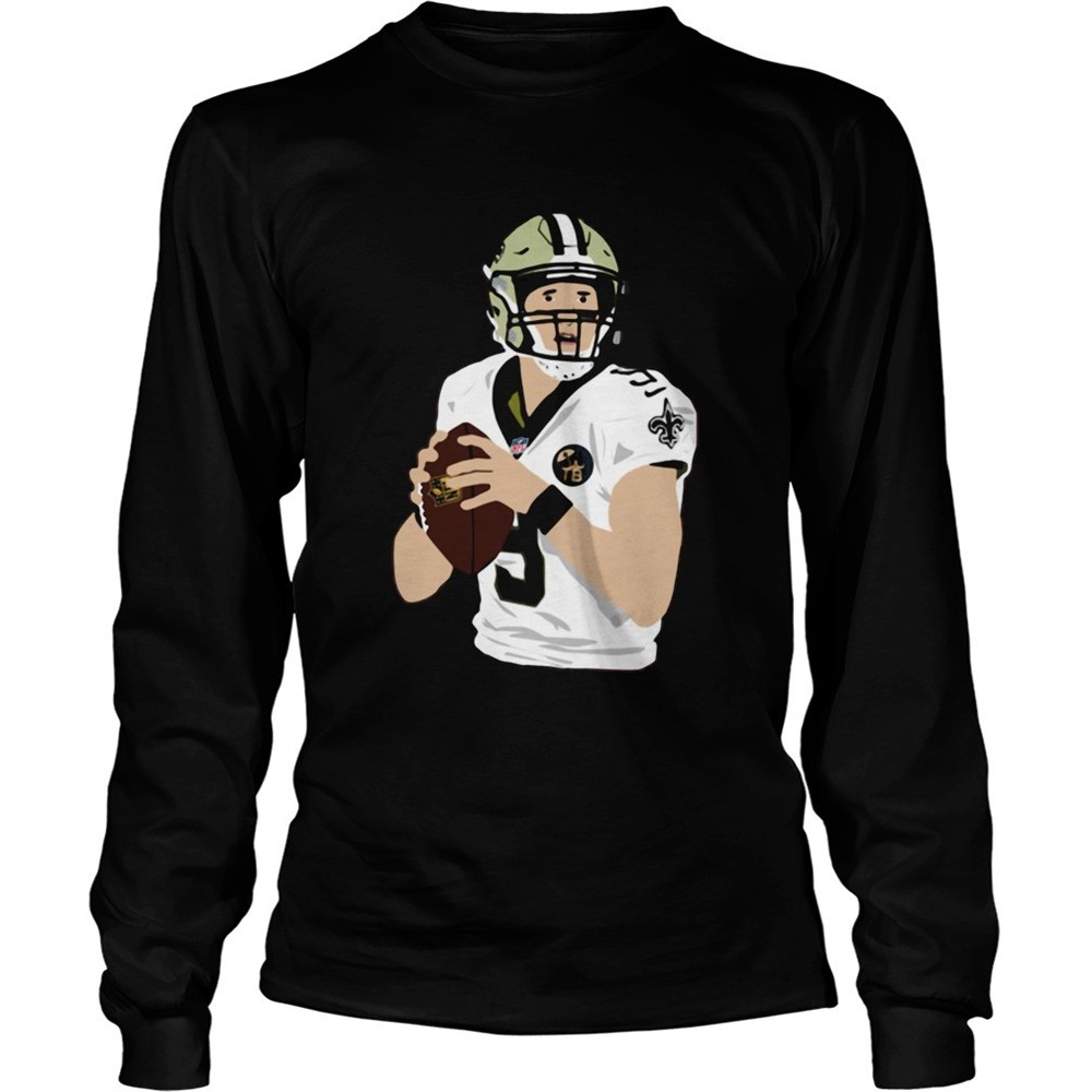 new-orleans-saints-drew-brees-shirt-60147xjb New Orleans Saints Drew Brees shirt