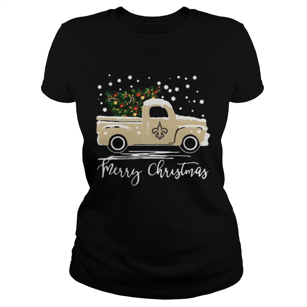 new-orleans-saints-truck-merry-christmas-shirt-kdiw6xp8 New Orleans Saints Truck Merry Christmas shirt