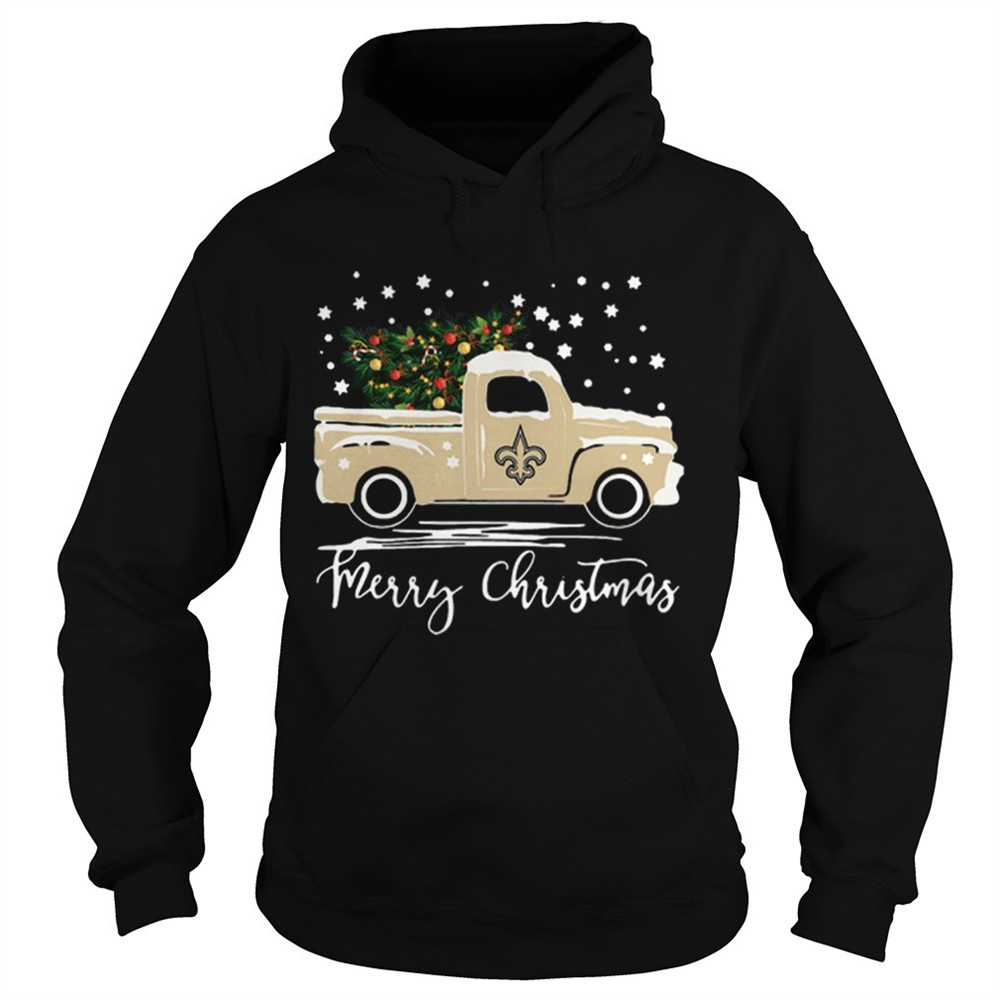 new-orleans-saints-truck-merry-christmas-shirt-kdiw6xp8 New Orleans Saints Truck Merry Christmas shirt