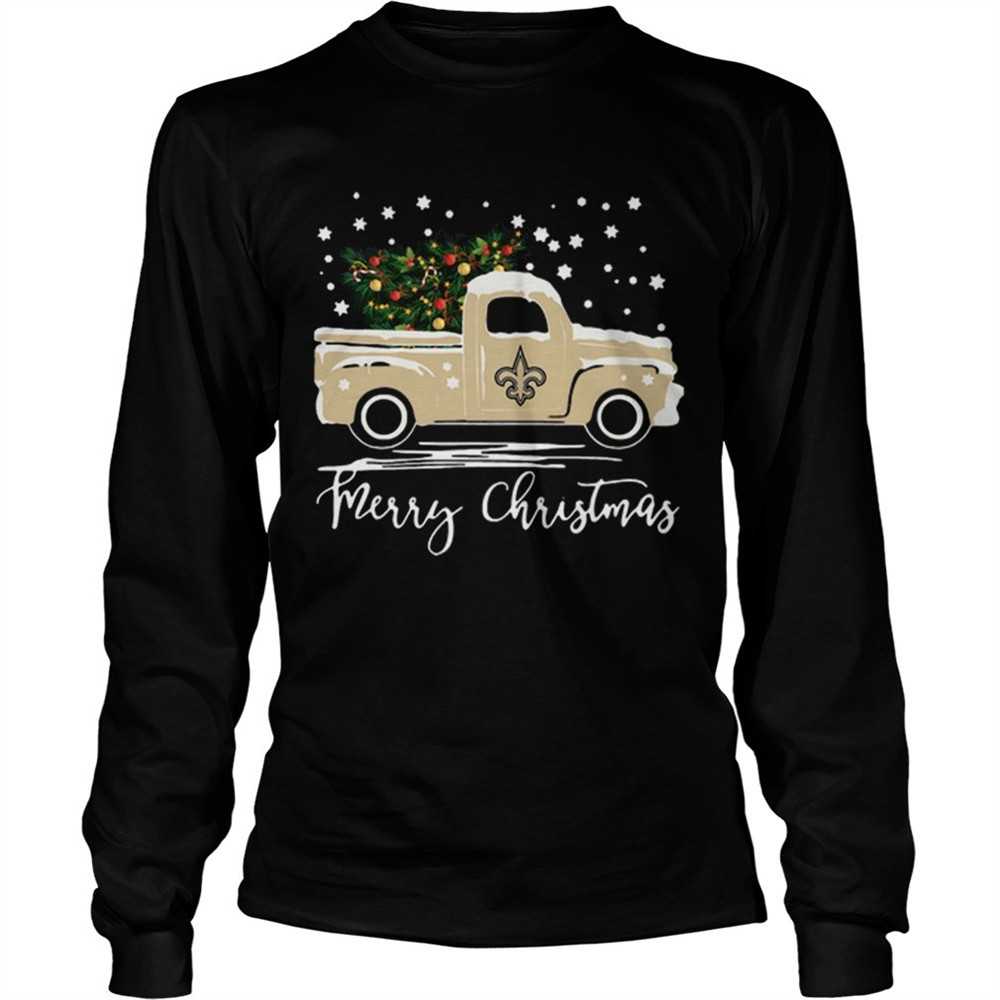 new-orleans-saints-truck-merry-christmas-shirt-kdiw6xp8 New Orleans Saints Truck Merry Christmas shirt