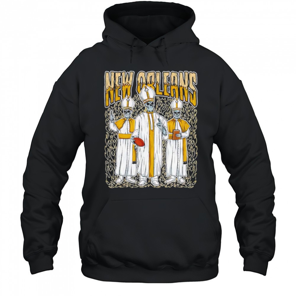 New Orleans Saints Voodoo Cardinals Skeleton Football shirt