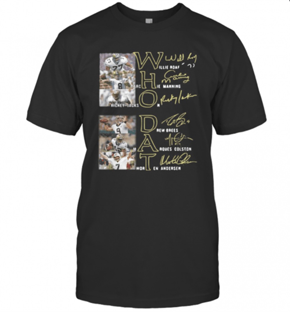 new-orleans-saints-who-dat-football-signature-t-shirt-3gyacq60 New Orleans Saints Who Dat Football Signature T-Shirt