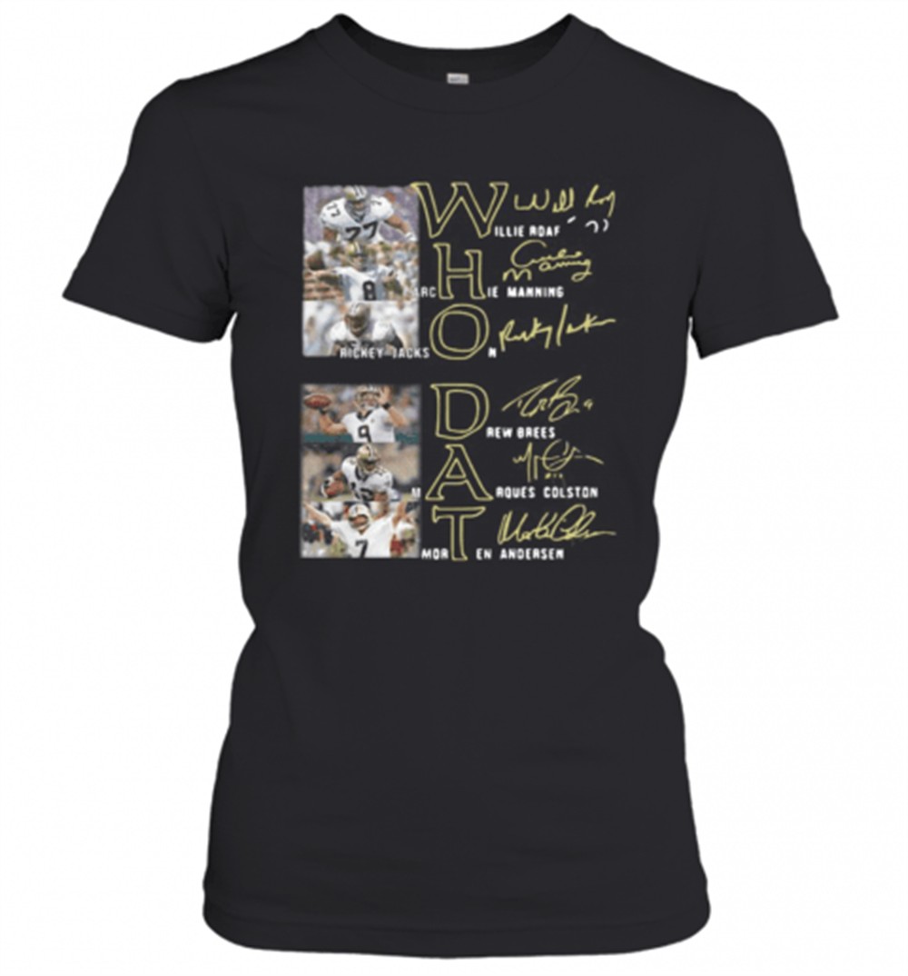 new-orleans-saints-who-dat-football-signature-t-shirt-3gyacq60 New Orleans Saints Who Dat Football Signature T-Shirt