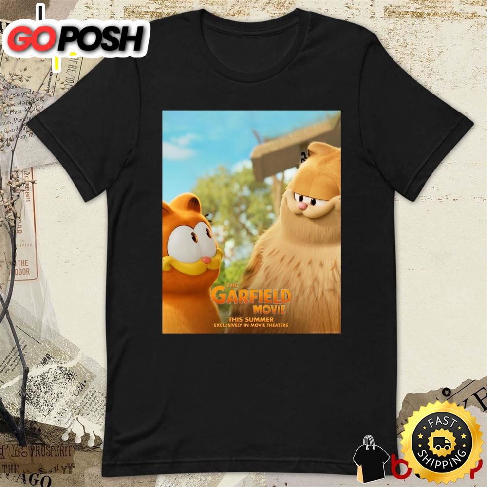 New Poster For The Garfield Movie Summer 2025 Exclusively In Movie Theaters Poster T-Shirt