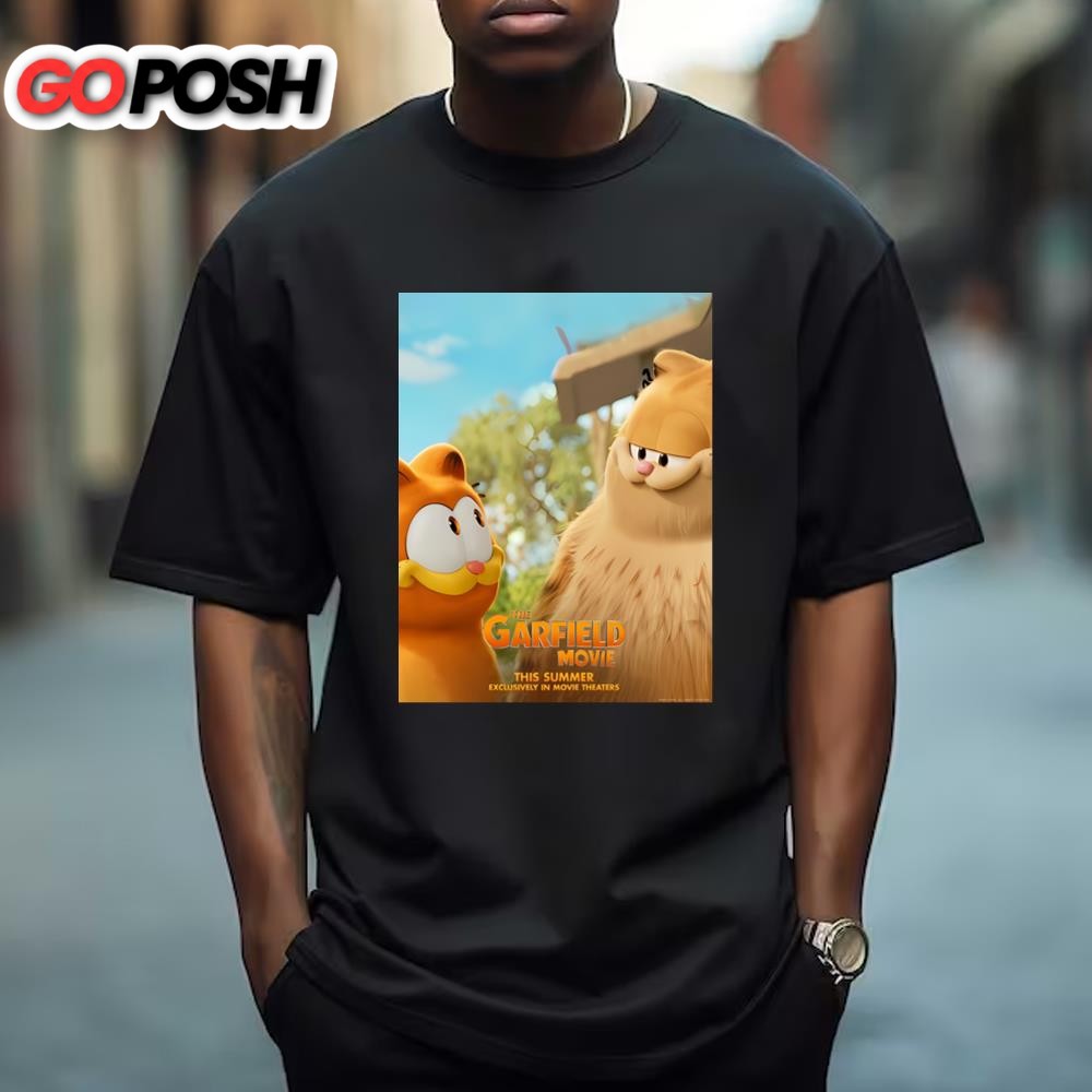 New Poster For The Garfield Movie Summer 2025 Exclusively In Movie Theaters Poster T-Shirt