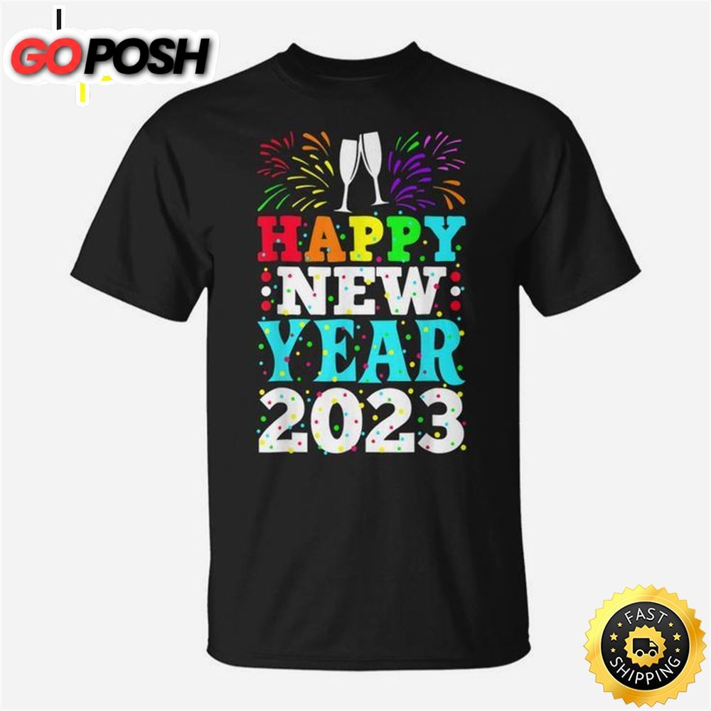 New Years Eve Party Supplies Kids Nye 2025 Happy New Year T-shirt Unisex Tee