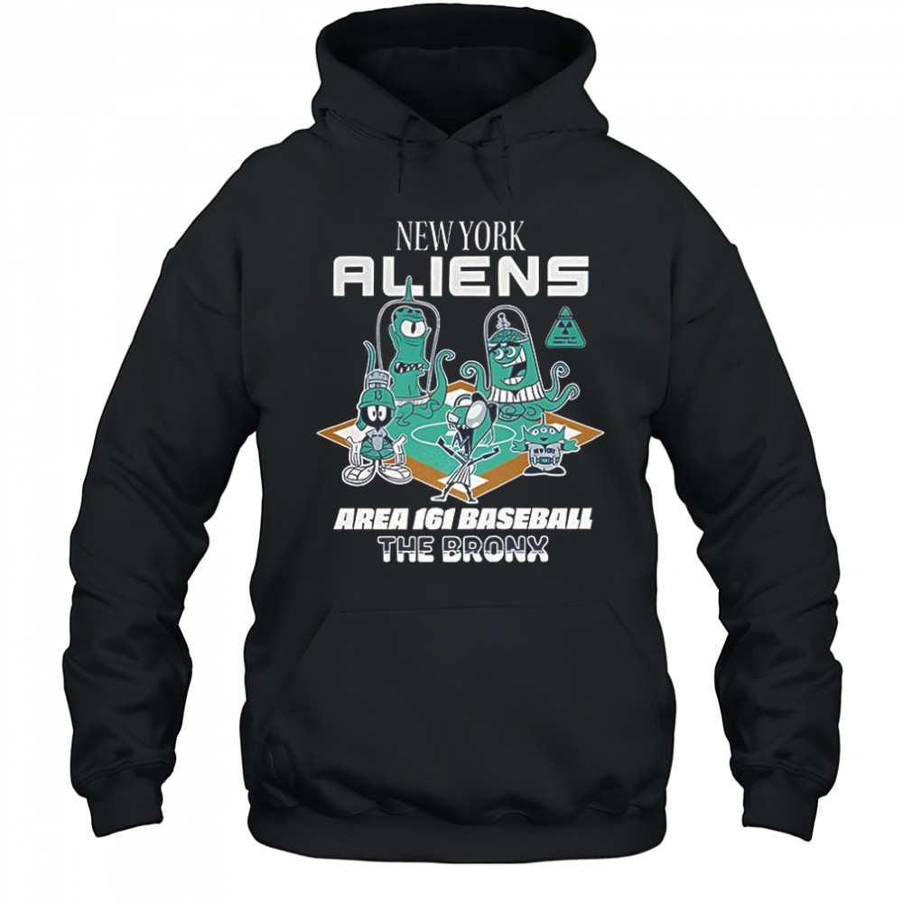 New York Aliens Area 161 baseball the bronx shirt