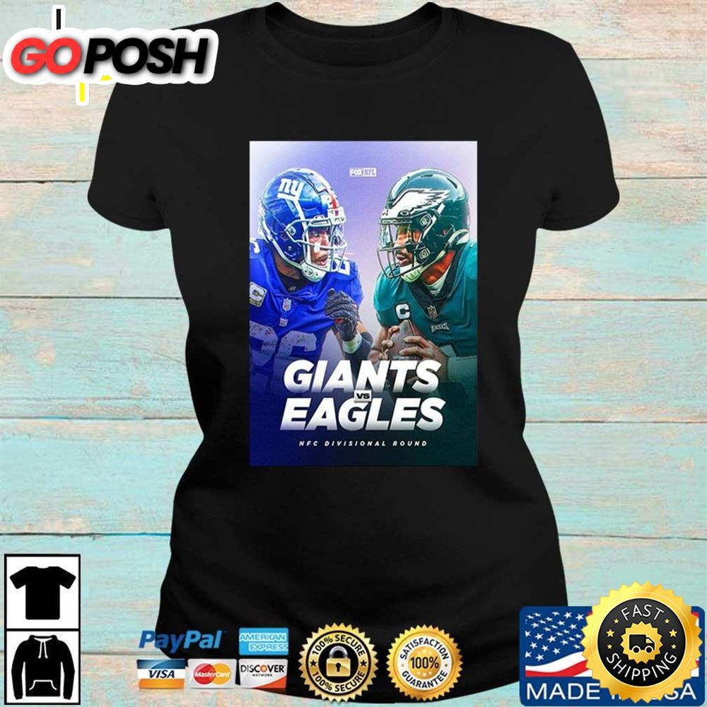 New York Giants Vs Philadelphia Eagles Nfc Divisional Round This One Should Be Fun Shirt