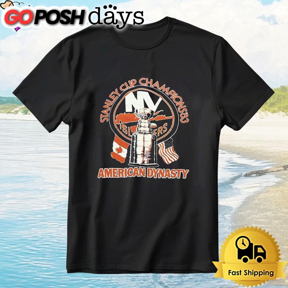 New York Islanders Stanley Cup Champions American Dynasty T-Shirt