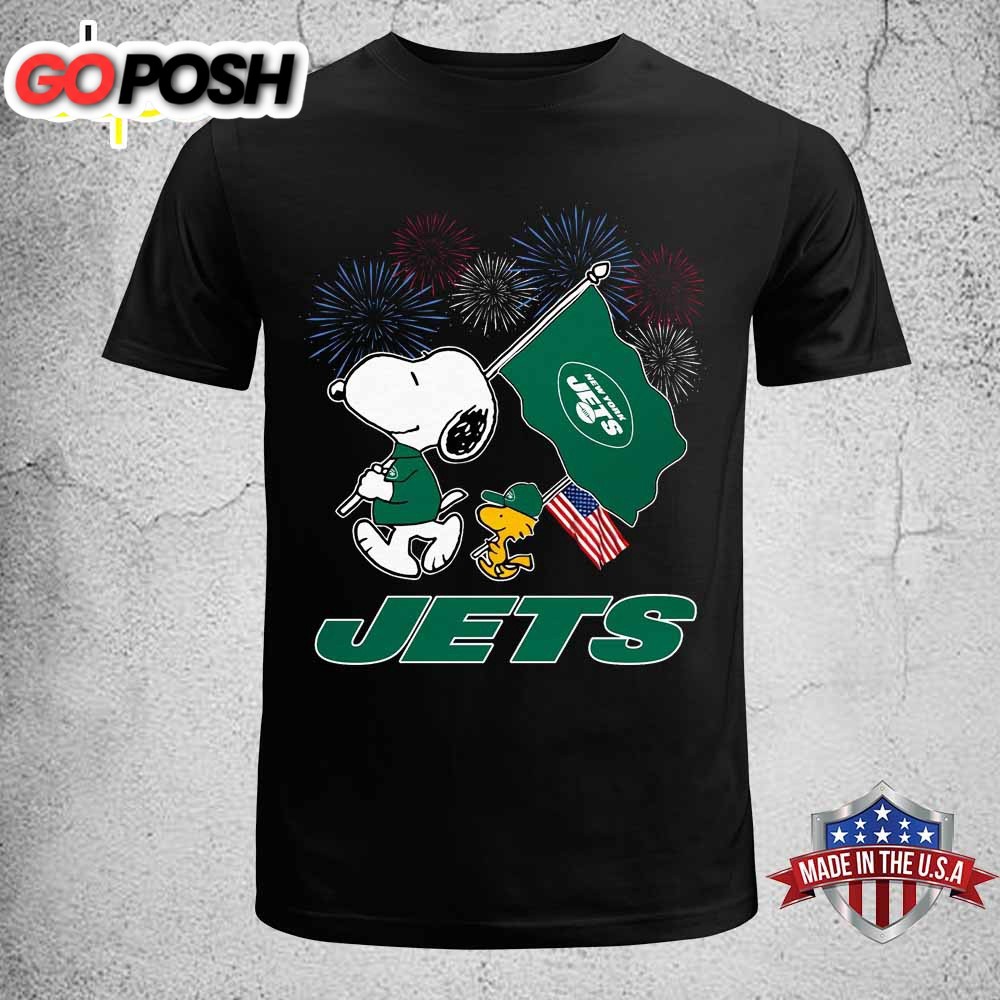 New York Jets Happy 4th Of July Independence Day Unisex T-Shirt