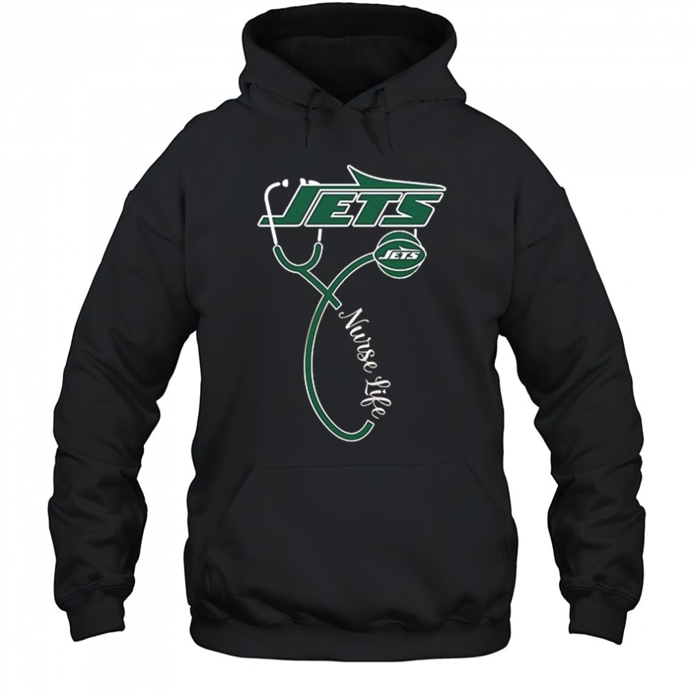 New York Jets x Nurse life its a work of heart shirt