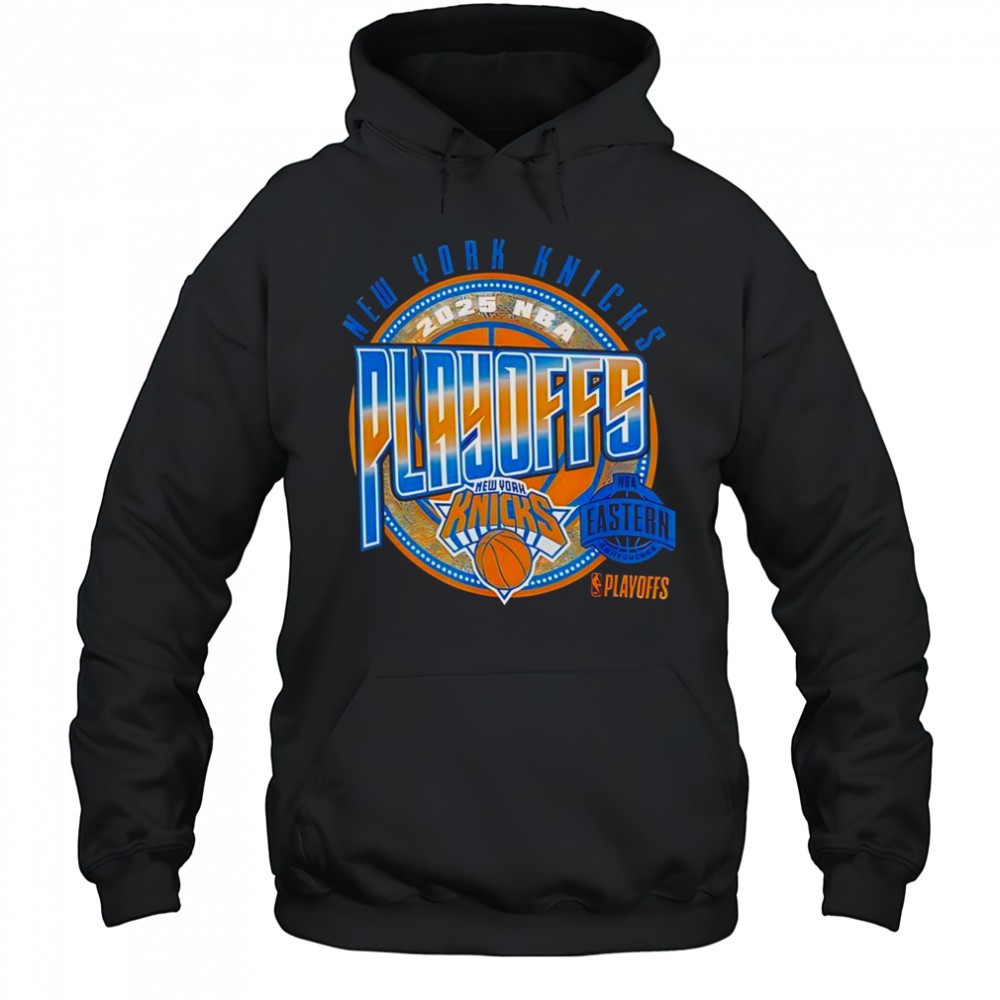 New York Knicks Basketball 2025 Playoffs Game Day T-Shirt