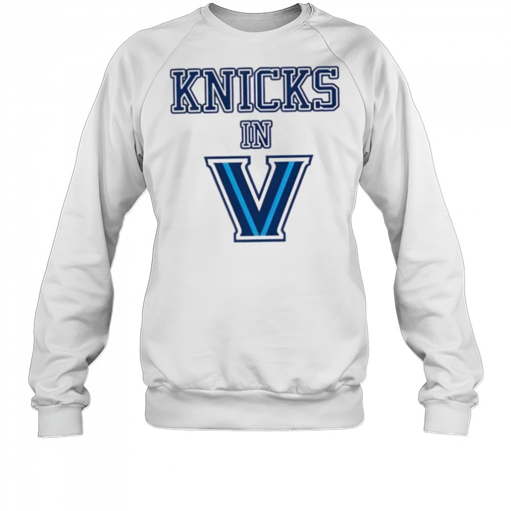 new-york-knicks-in-villanova-wildcats-v-logo-shirt-s0qggzos New York Knicks in Villanova Wildcats V logo shirt