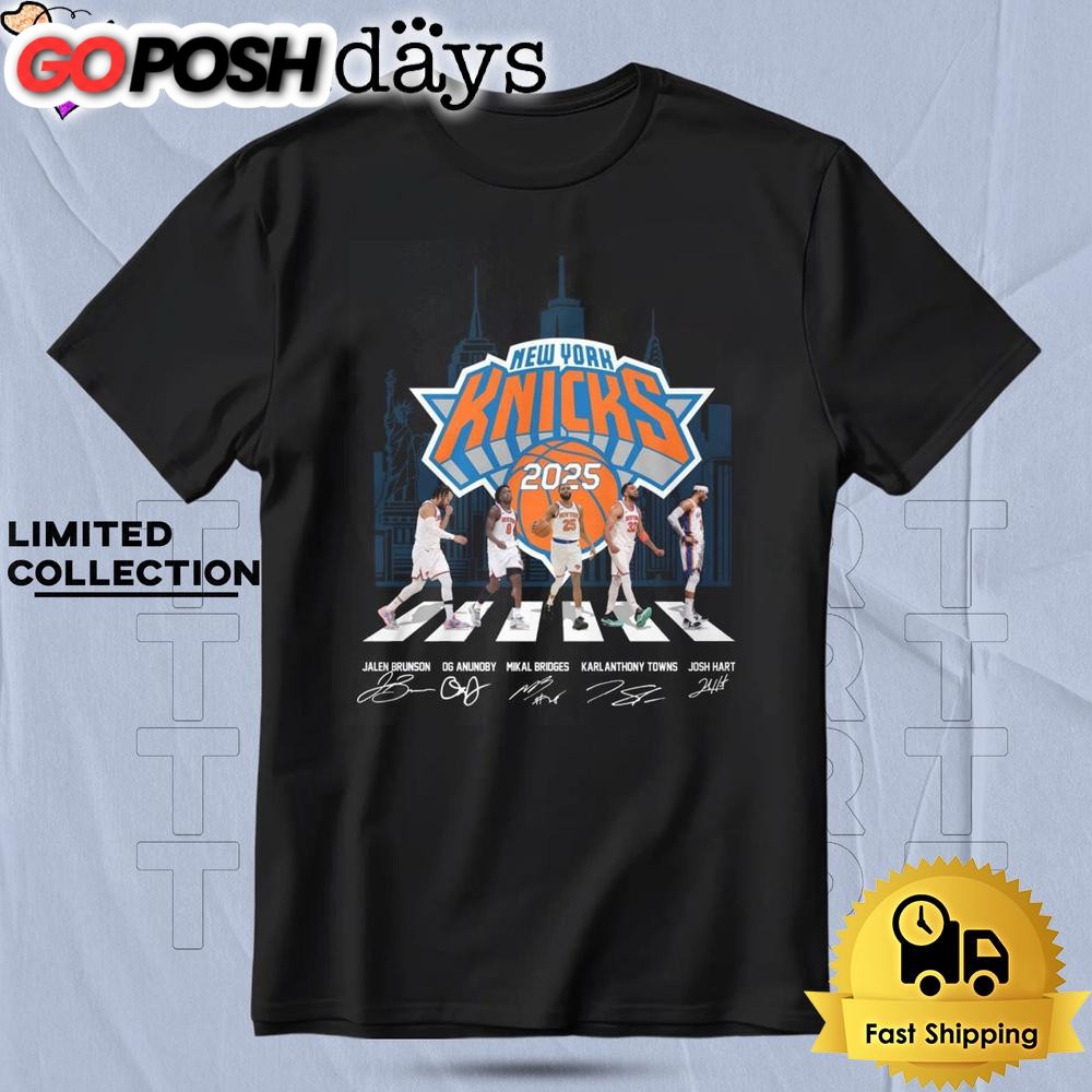 New York Knicks Team 2025 T Shirt