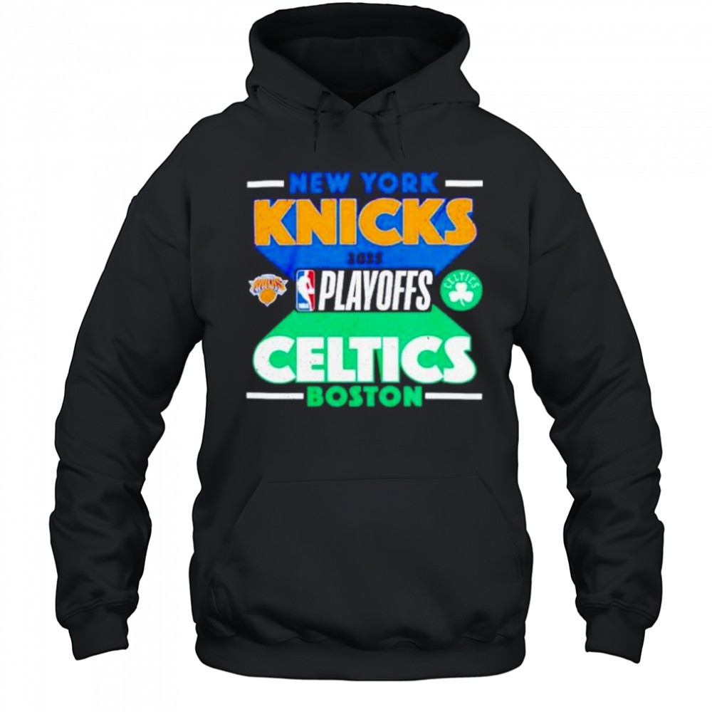 New York Knicks vs Boston Celtics 2025 NBA Playoffs shirt