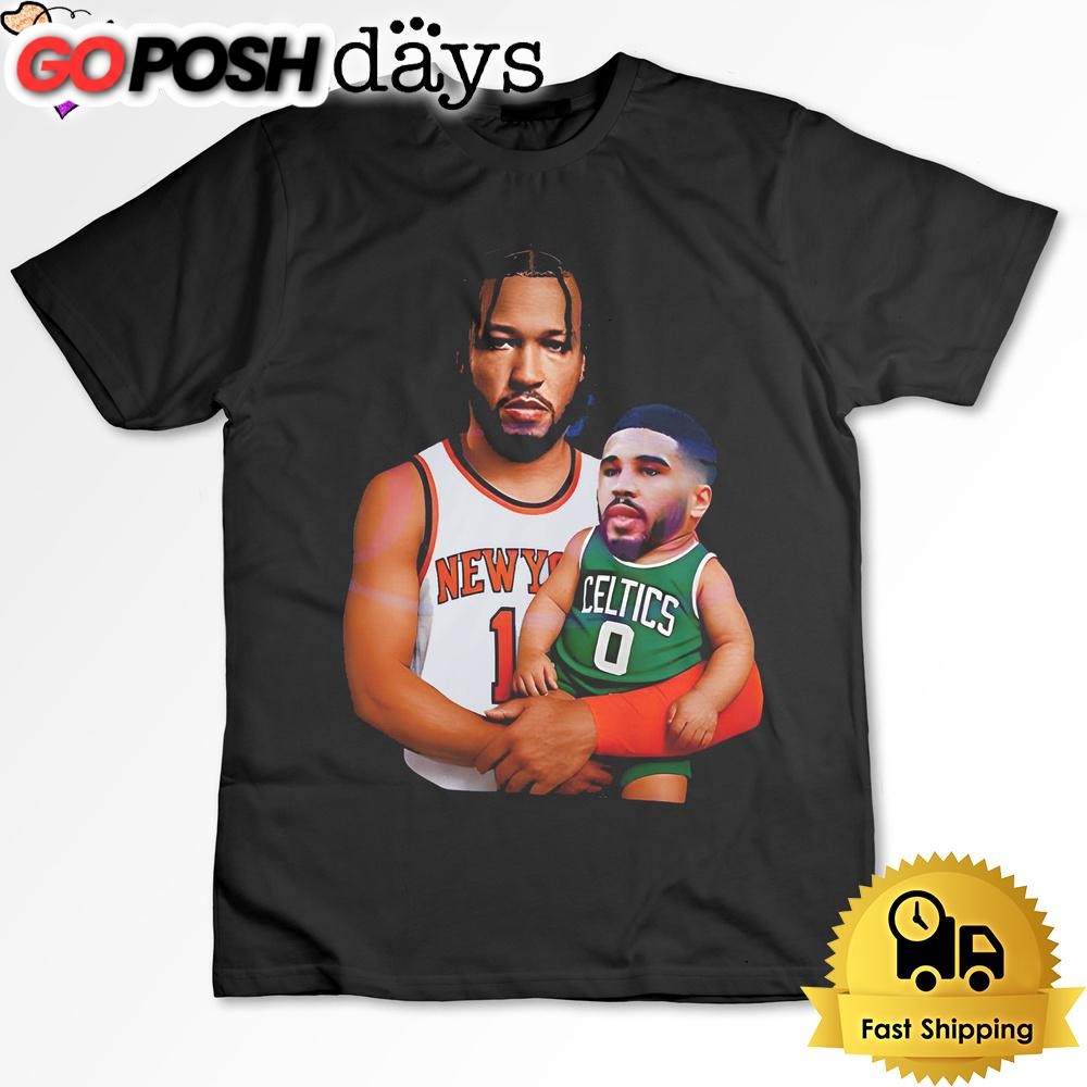 New York Knicks X Boston Celtics 2025 Nba Playoffs T Shirt
