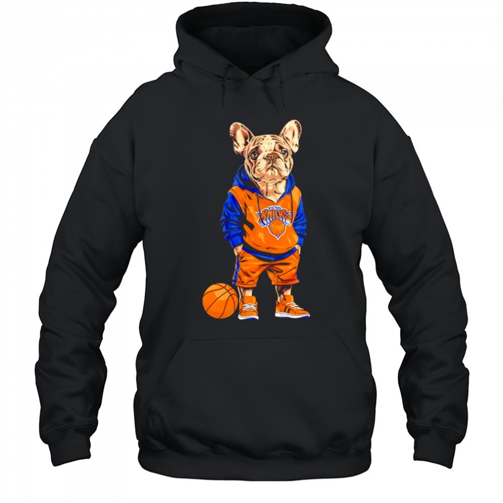 New York Knicks x Bulldog Hoop Dogs shirt