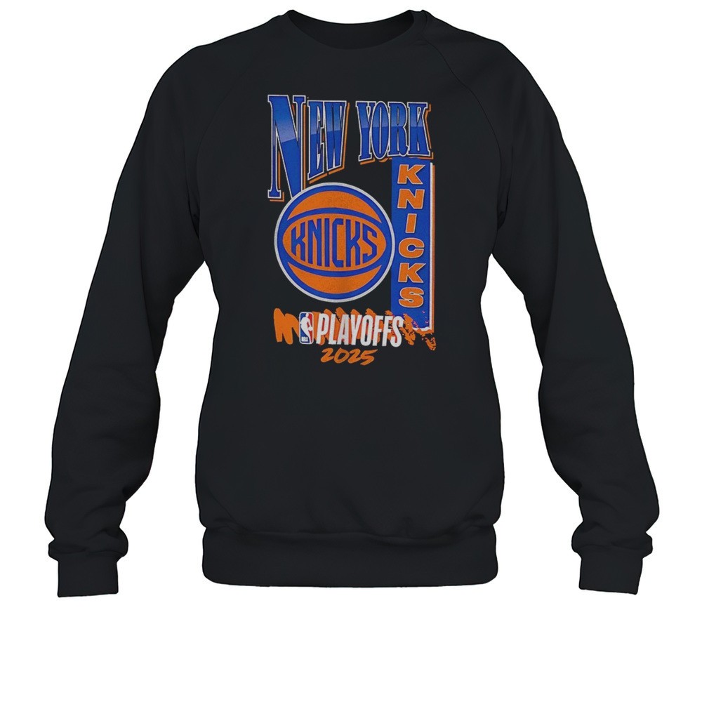 New York Knicks Youth 2025 NBA Playoffs Hype Shirt