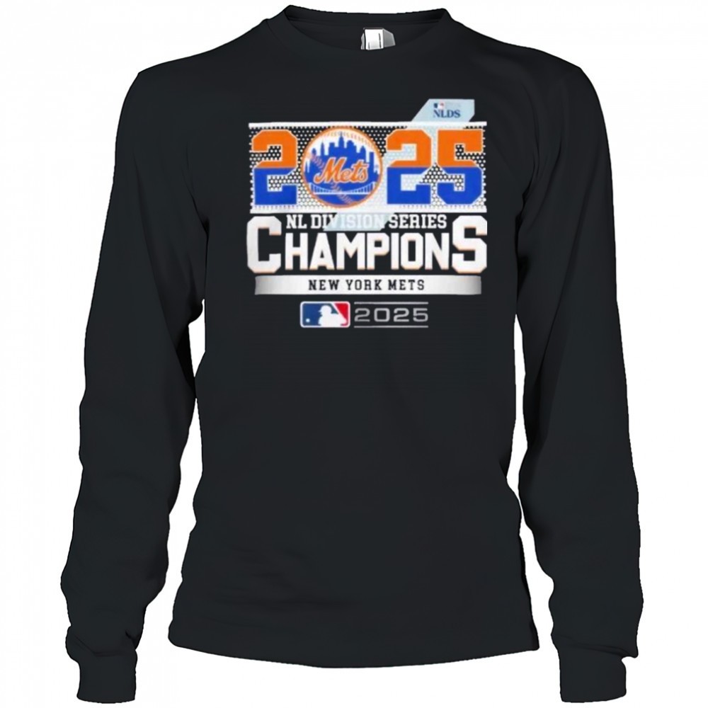 new-york-mets-2025-mlb-postseason-nl-division-series-champions-celebration-t-shi-a9vu6z32 New York Mets 2025 MLB Postseason NL Division Series Champions Celebration T-Shirt