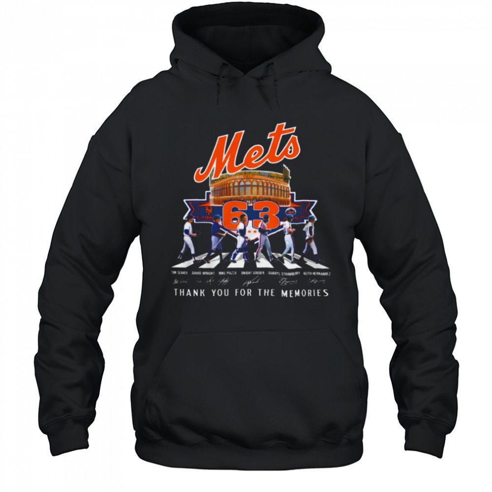 New York Mets 63rd Anniversary 1962 2025 Thank You For The Memories T Shirt