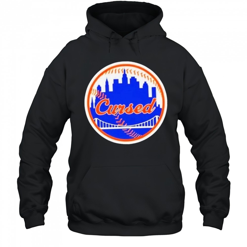 New York Mets Cursed Skyline T-shirt