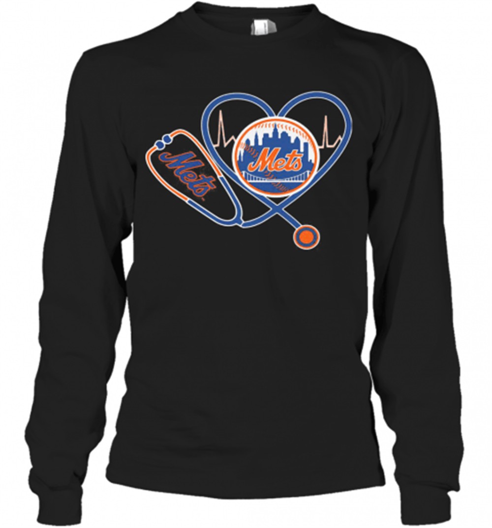 new-york-mets-nurse-heart-t-shirt-pavmrgg7 New York Mets Nurse Heart T-Shirt