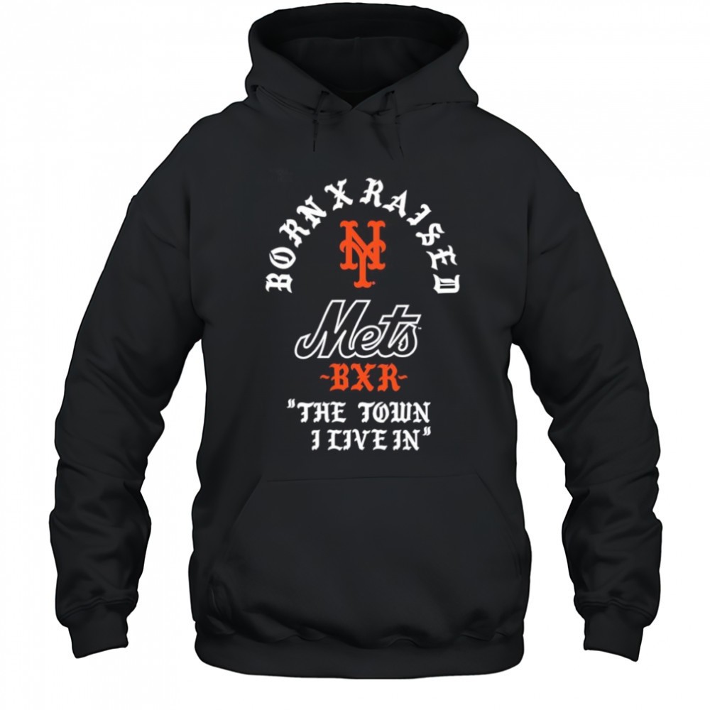 New York Mets Raised in New York Town shirt