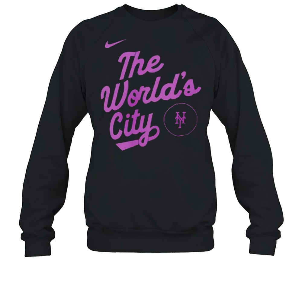 New York Mets The Worlds City 2025 City Connect Shirt