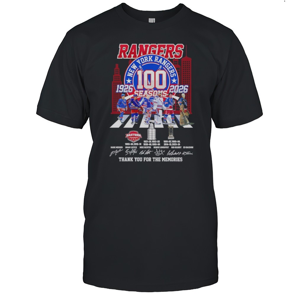 new-york-rangers-100-seasons-1926-2026-abbey-road-thank-you-for-the-memories-shi-9tu8ptfq New York Rangers 100 Seasons 1926 2026 Abbey Road Thank You For The Memories Shirt
