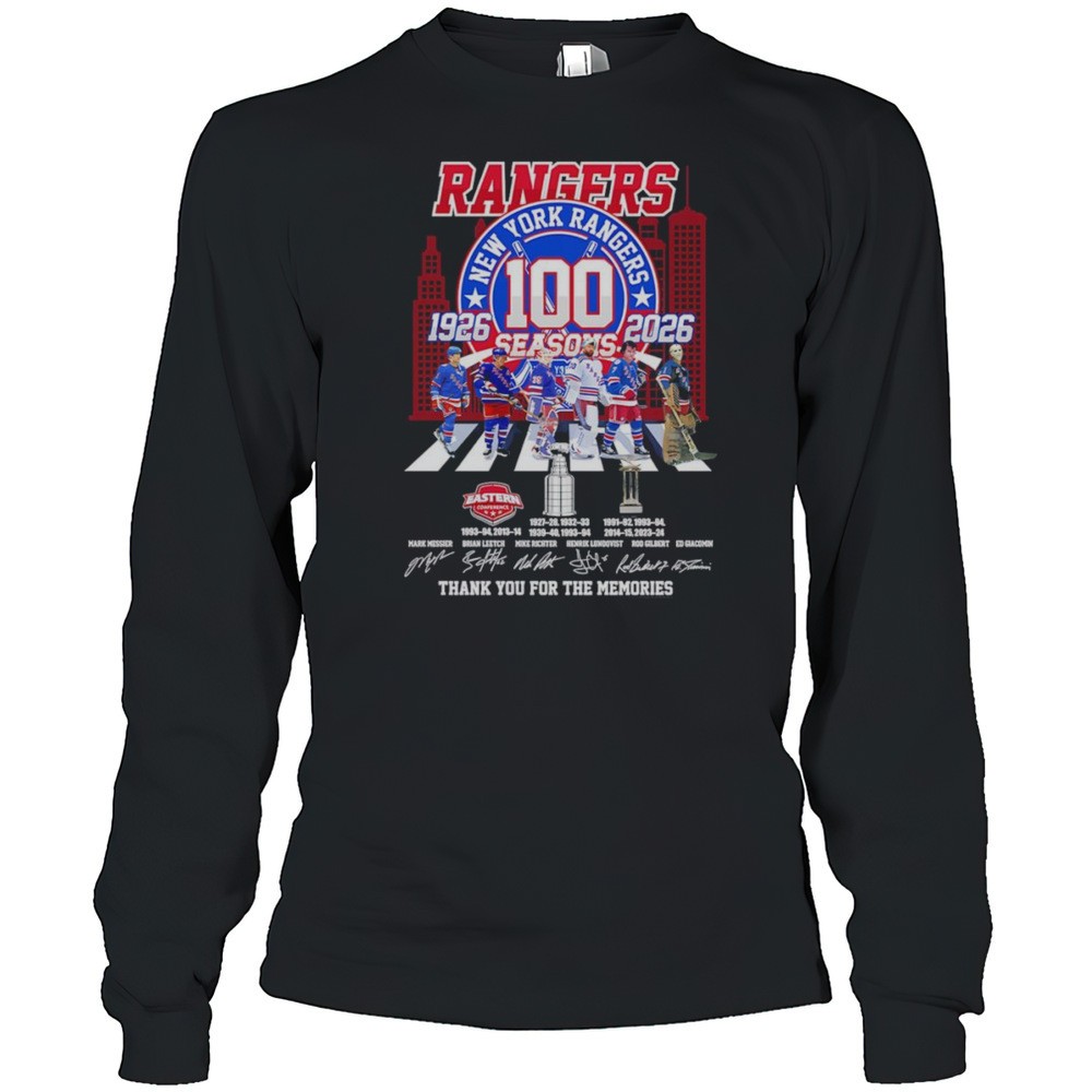 new-york-rangers-100-seasons-1926-2026-abbey-road-thank-you-for-the-memories-shi-9tu8ptfq New York Rangers 100 Seasons 1926 2026 Abbey Road Thank You For The Memories Shirt
