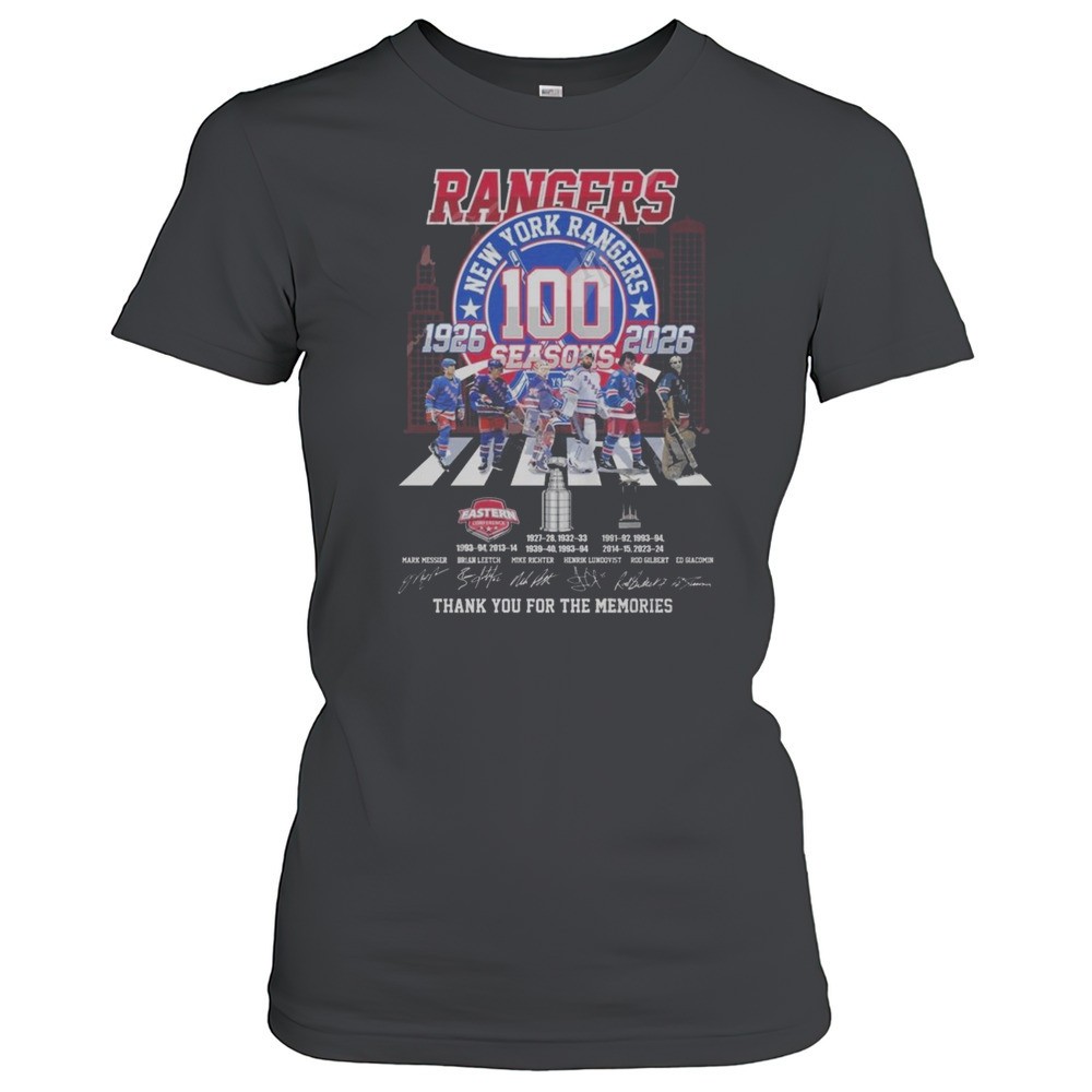 new-york-rangers-100-seasons-1926-2026-thank-you-for-the-memories-signatures-shi-s6lw2sz2 New York Rangers 100 Seasons 1926-2026 Thank You For The Memories Signatures Shirt